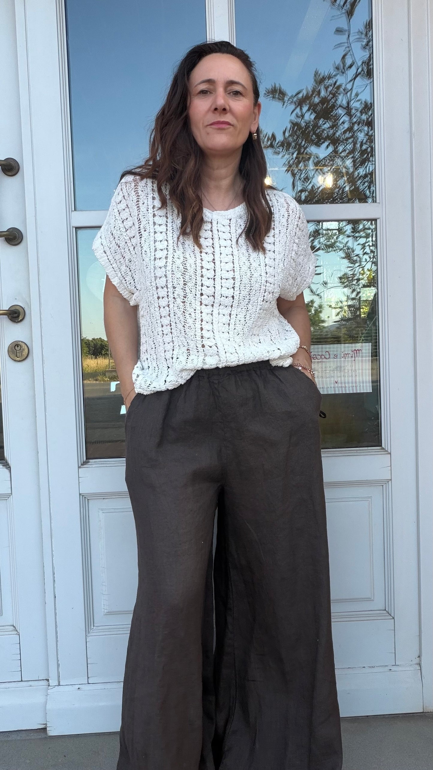 Pantalone Paloma Choco