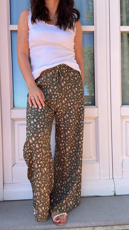 Pantalone Ninon verde