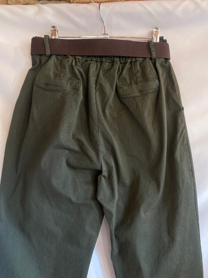 Pantalone Carlo verde bosco