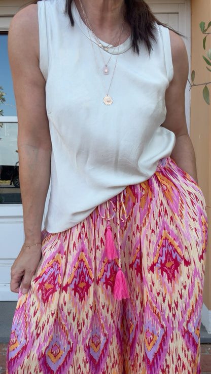 Top Satin Avorio
