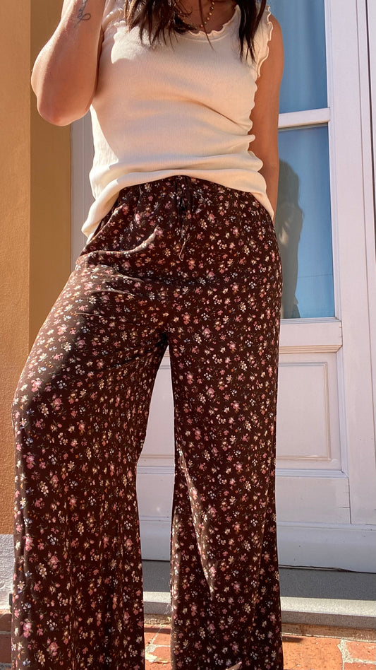 Pantalone Ninon ciocco