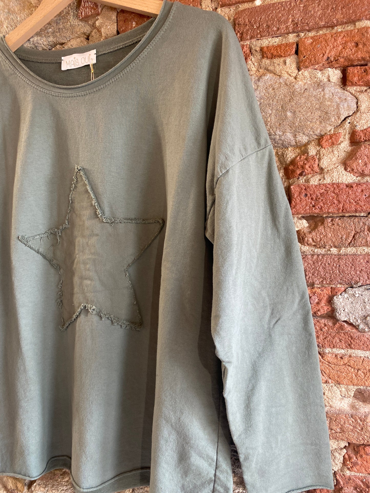 T-shirt Darling militare