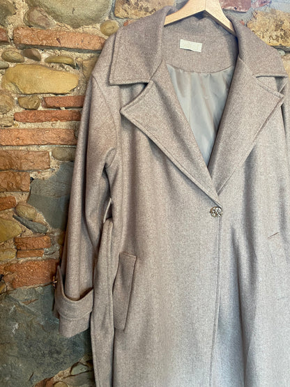 Cappotto Brigitte cipria