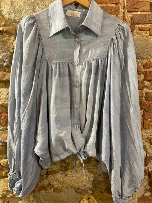 Blusa Joie azzurro polvere