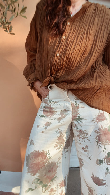 Pantalone Serafino Flower