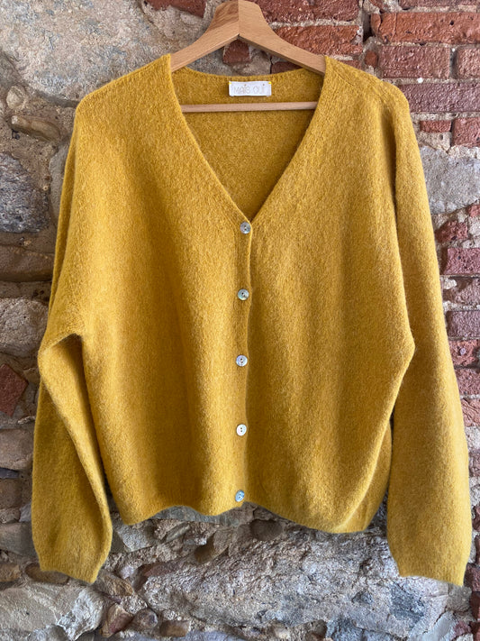 Cardigan Énora zafferano