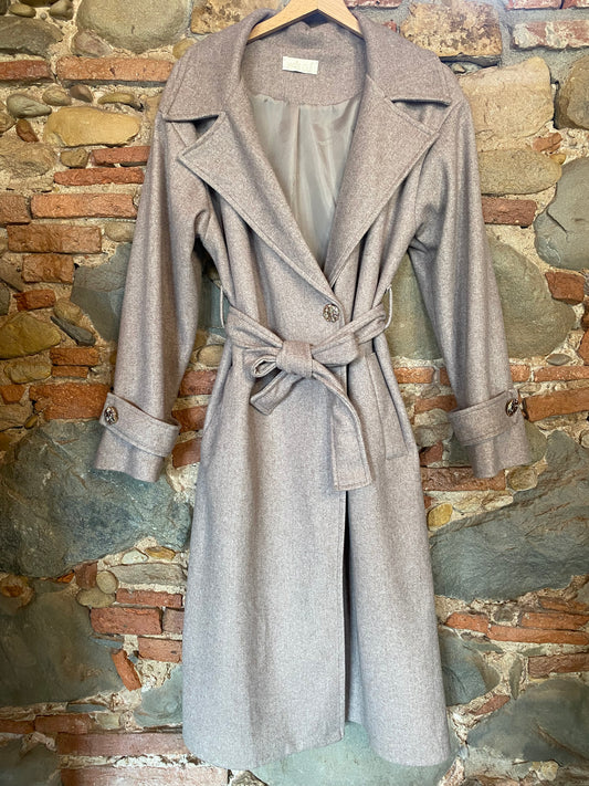 Cappotto Brigitte cipria