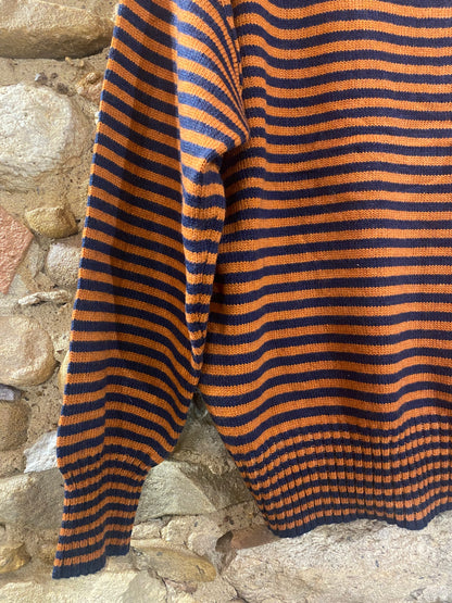 Maglioncino Dafne riga orange