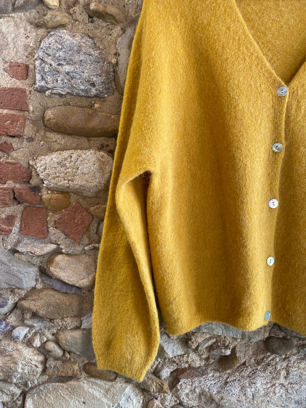 Cardigan Milly zafferano
