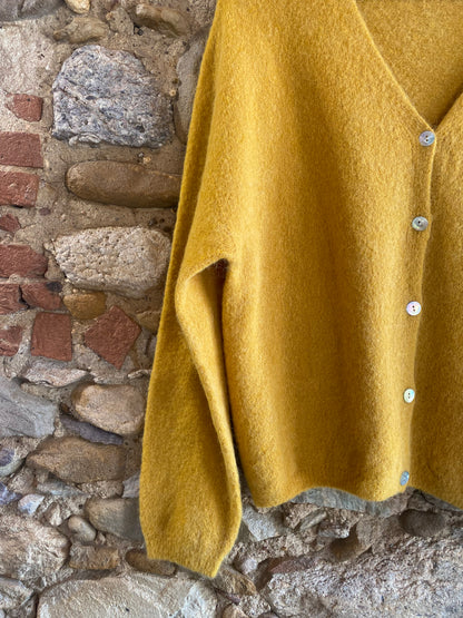 Cardigan Milly zafferano