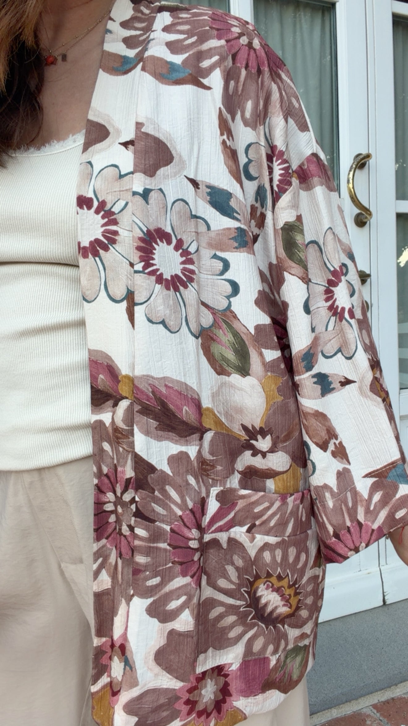 Kimono Mali Écru