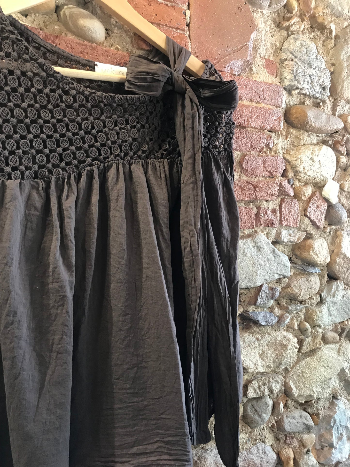 Blusa Jiji cioccolato