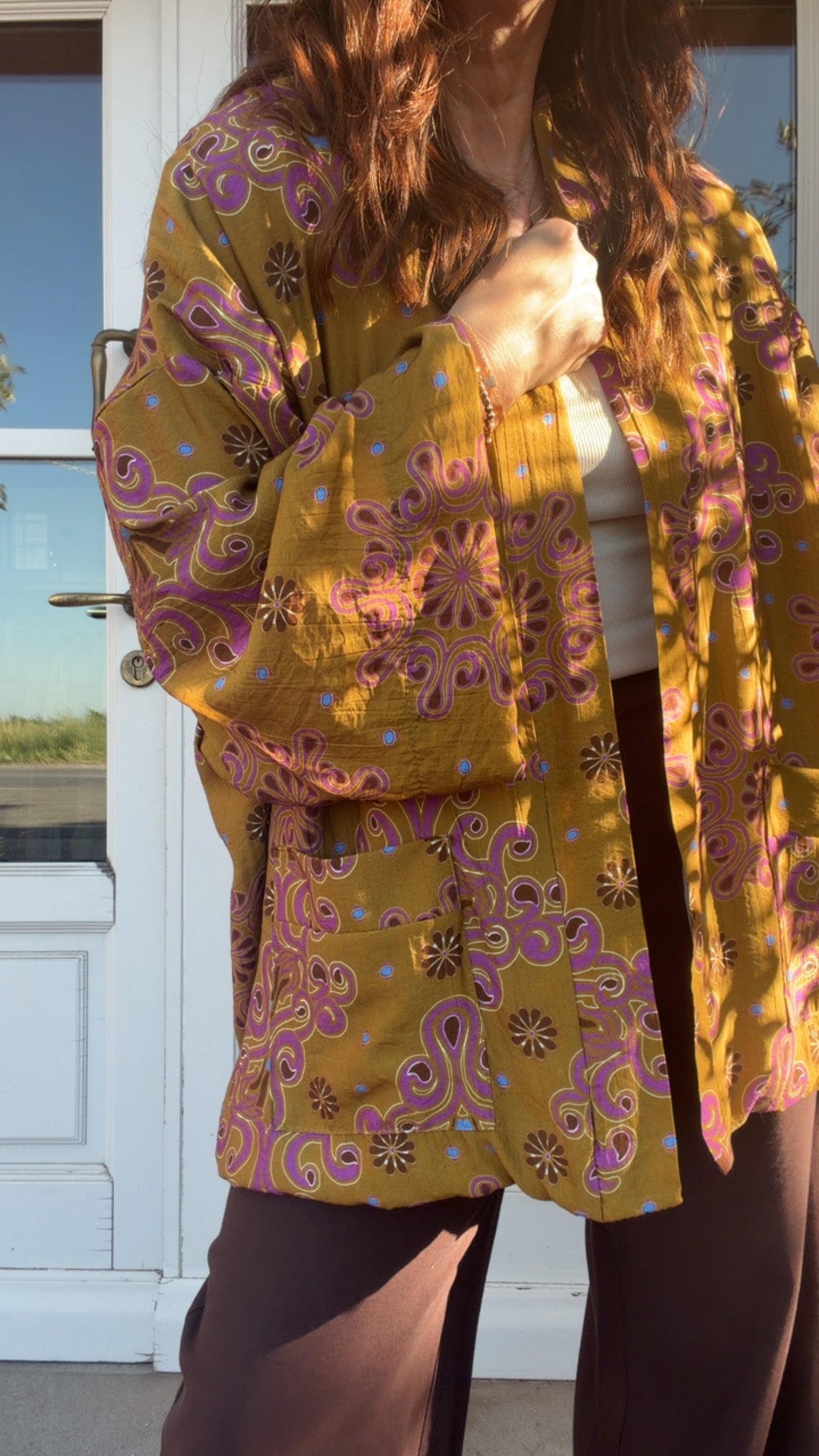 Kimono Mali Ocra