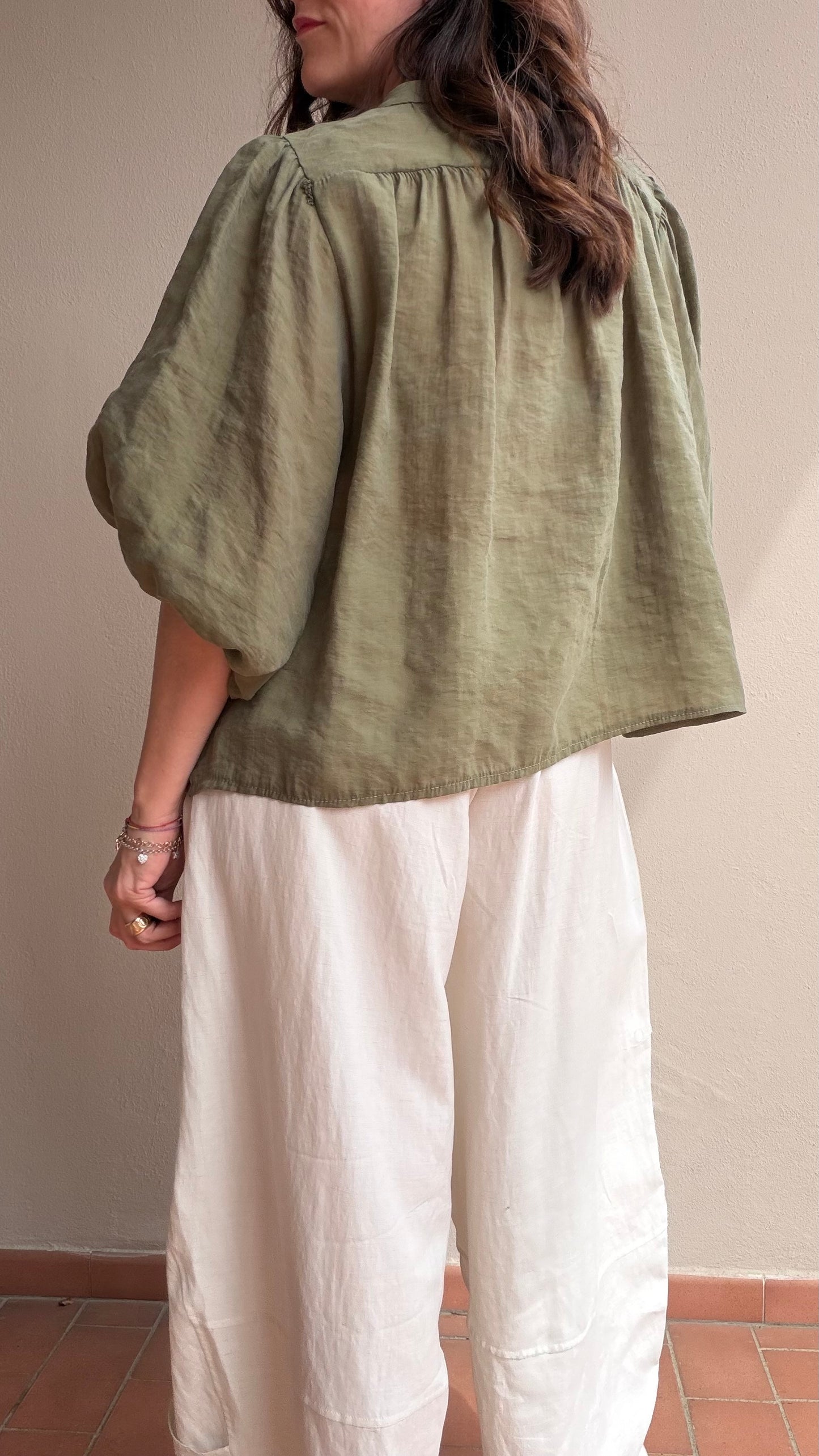 Camicia Delice oliva