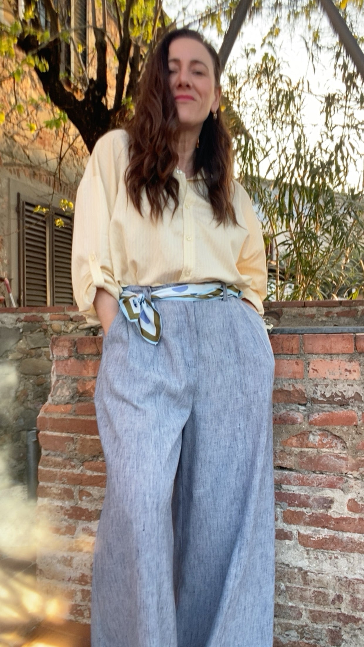 Camicia Kasia Natular yellow