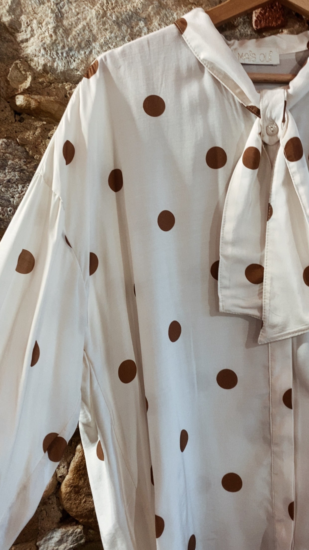 Camicia Rachel milk coffee