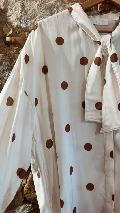 Camicia Rachel milk coffee