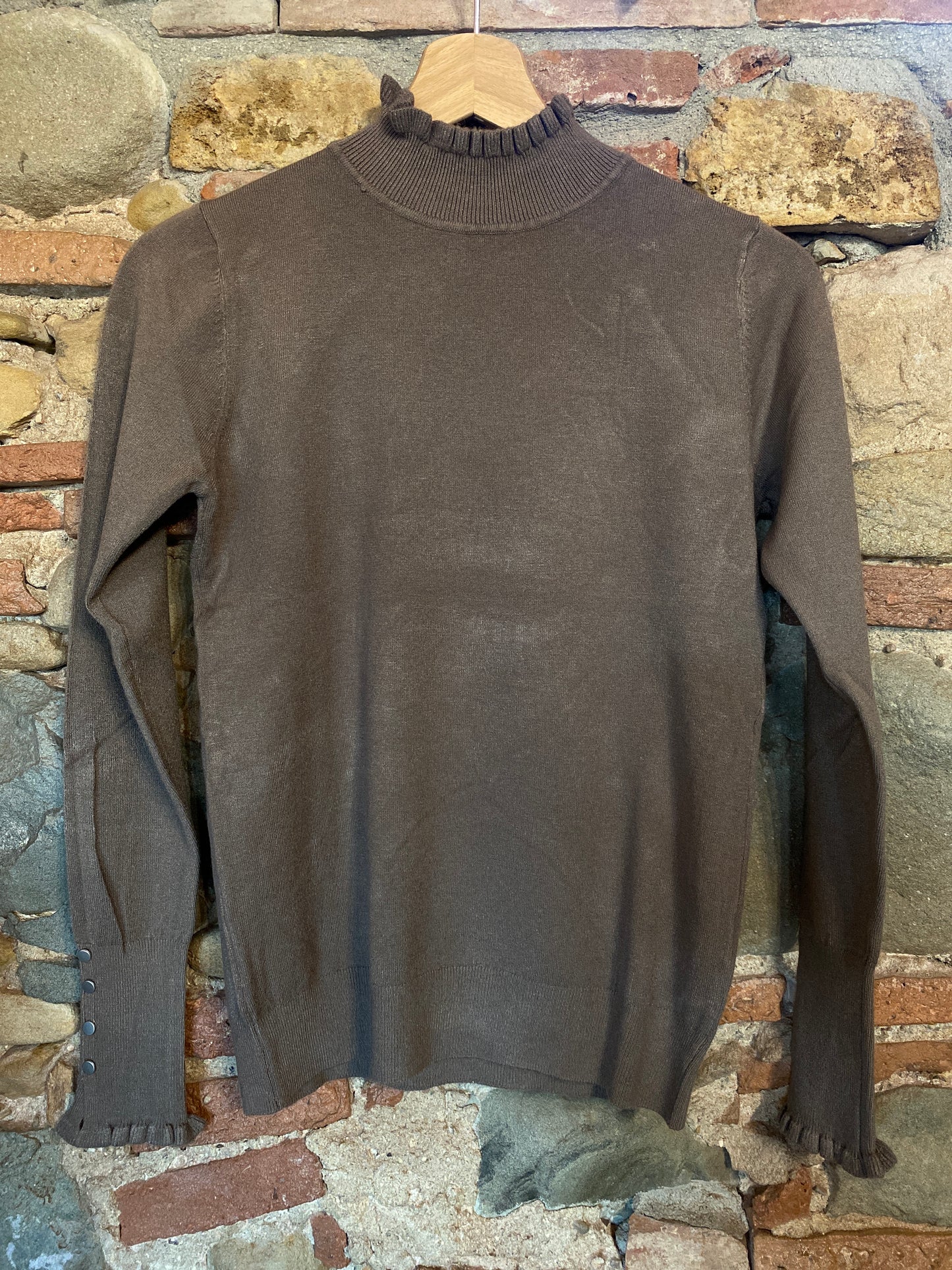 Maglia sottogiacca Elisa tortora