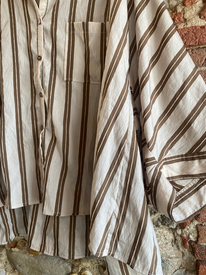Camicia Madame Sabbia e choco