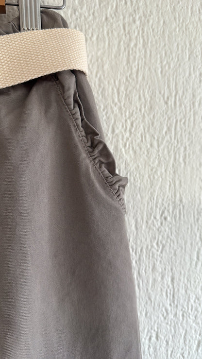 Pantalone Genny colore tortora scuro