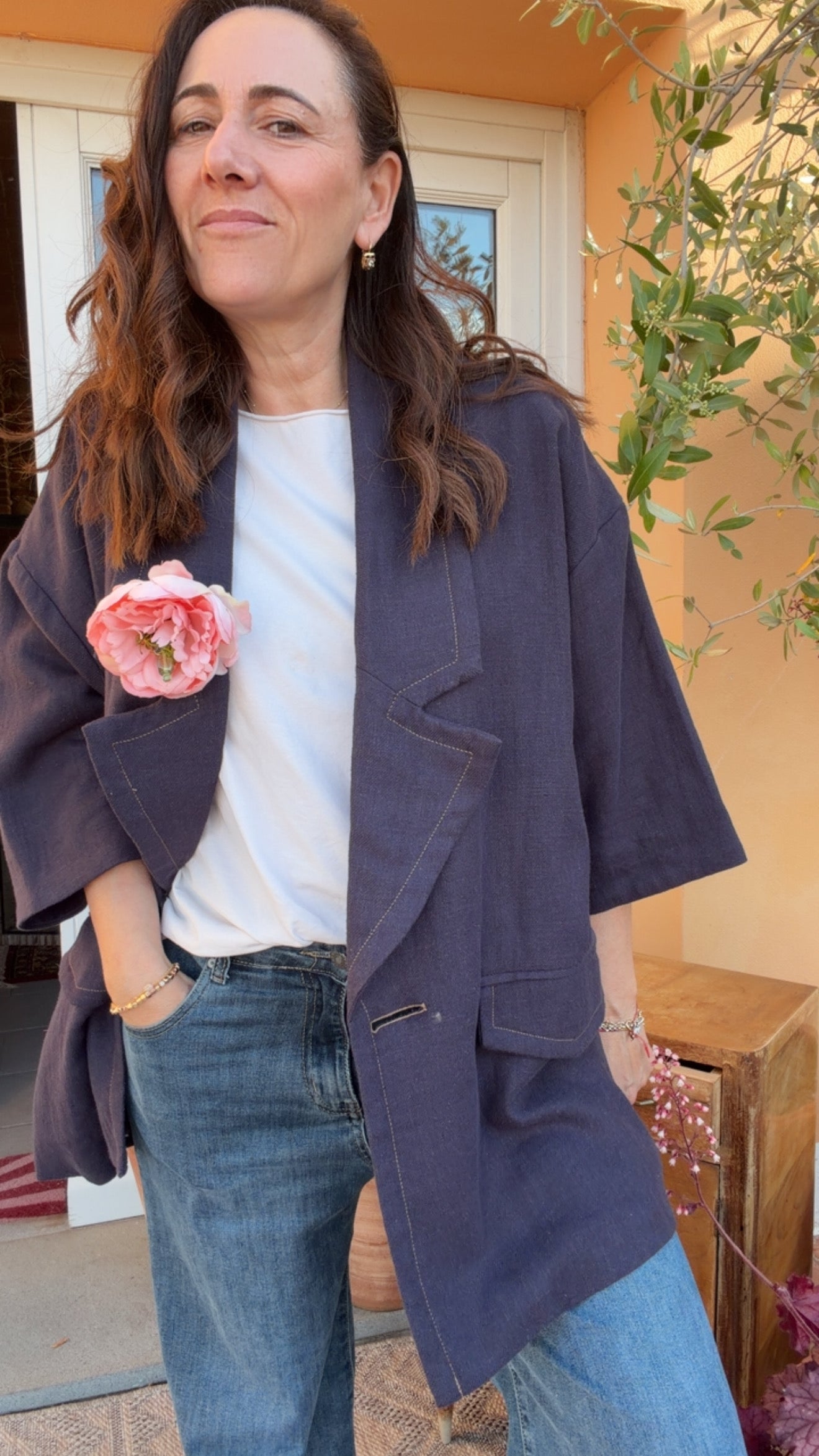 Blazer Odette blu