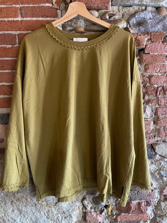 T-shirt Lilia khaki