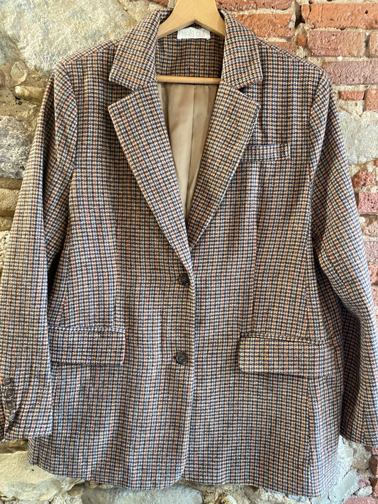 Giacca Solange pied-de-poule