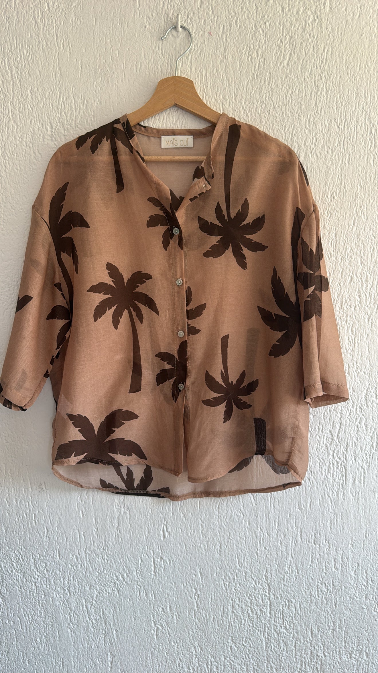 Camicia Palmita Choco