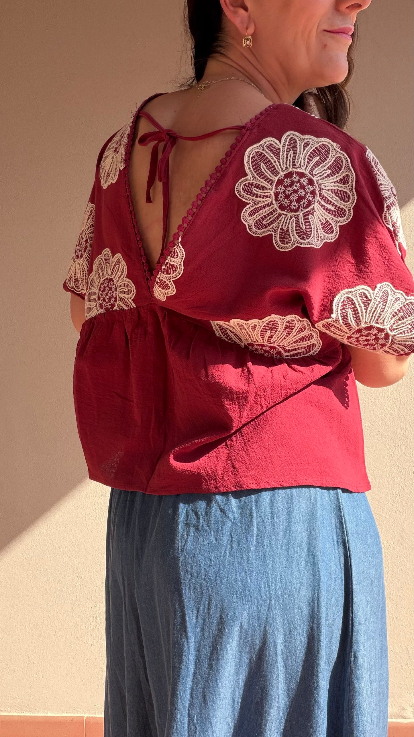 Blusa Cindy red