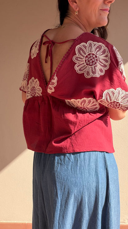 Blusa Cindy red