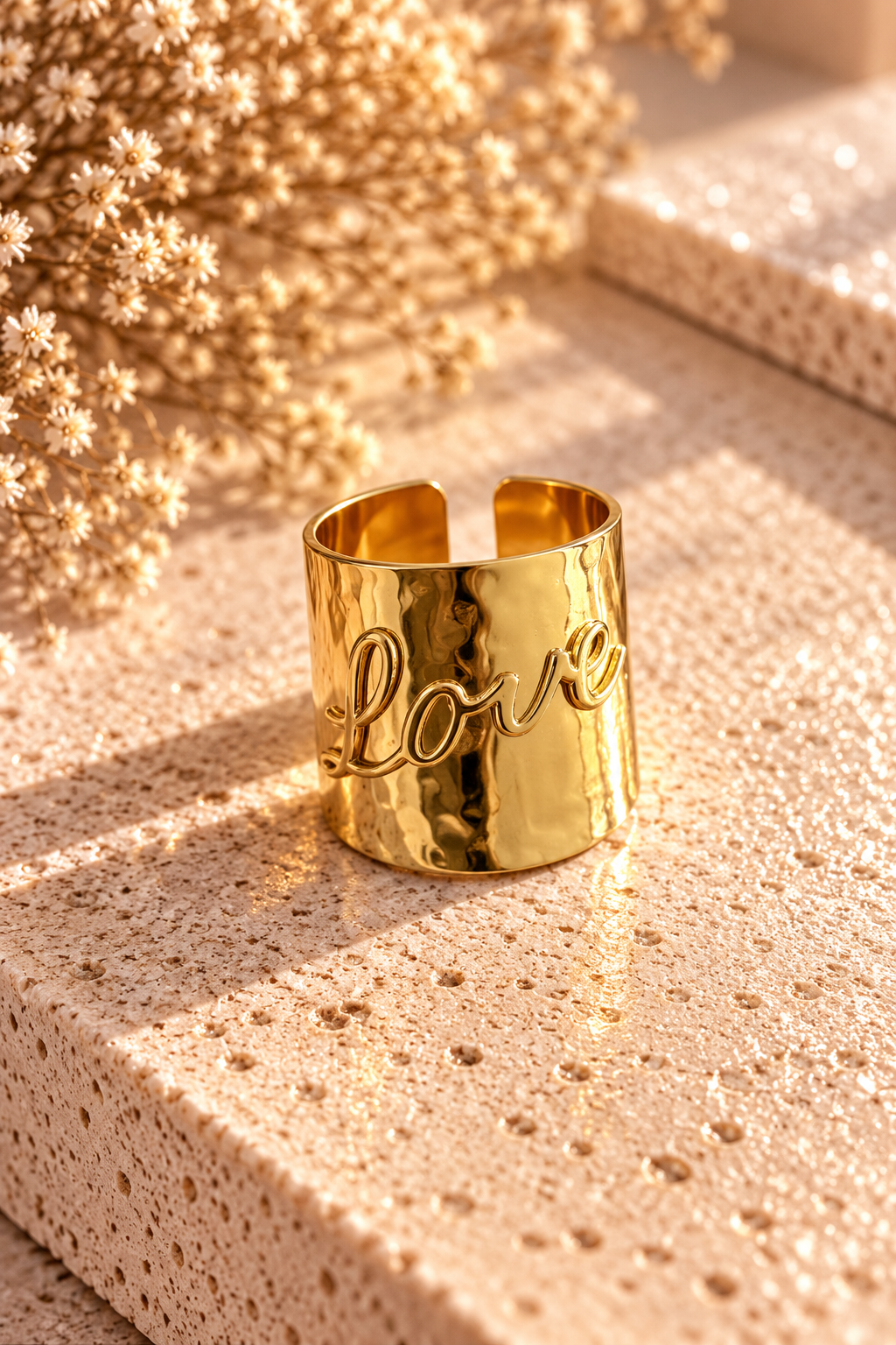 Anello a fascia Love