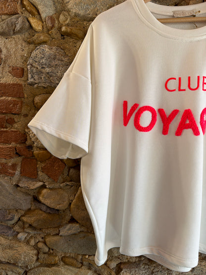 Felpa CLUB Voyages white