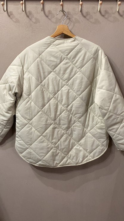 Giacca trapuntata Noè beige