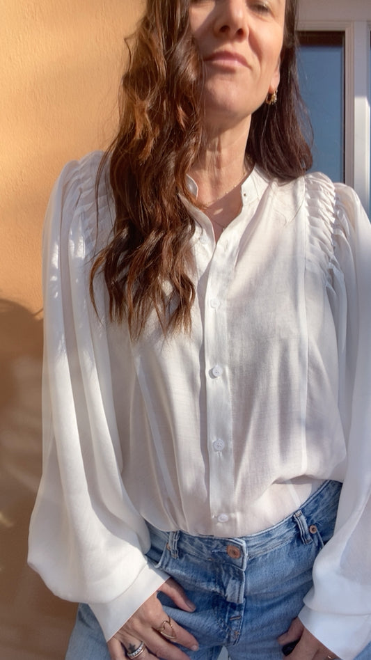 Camicia Boheme white