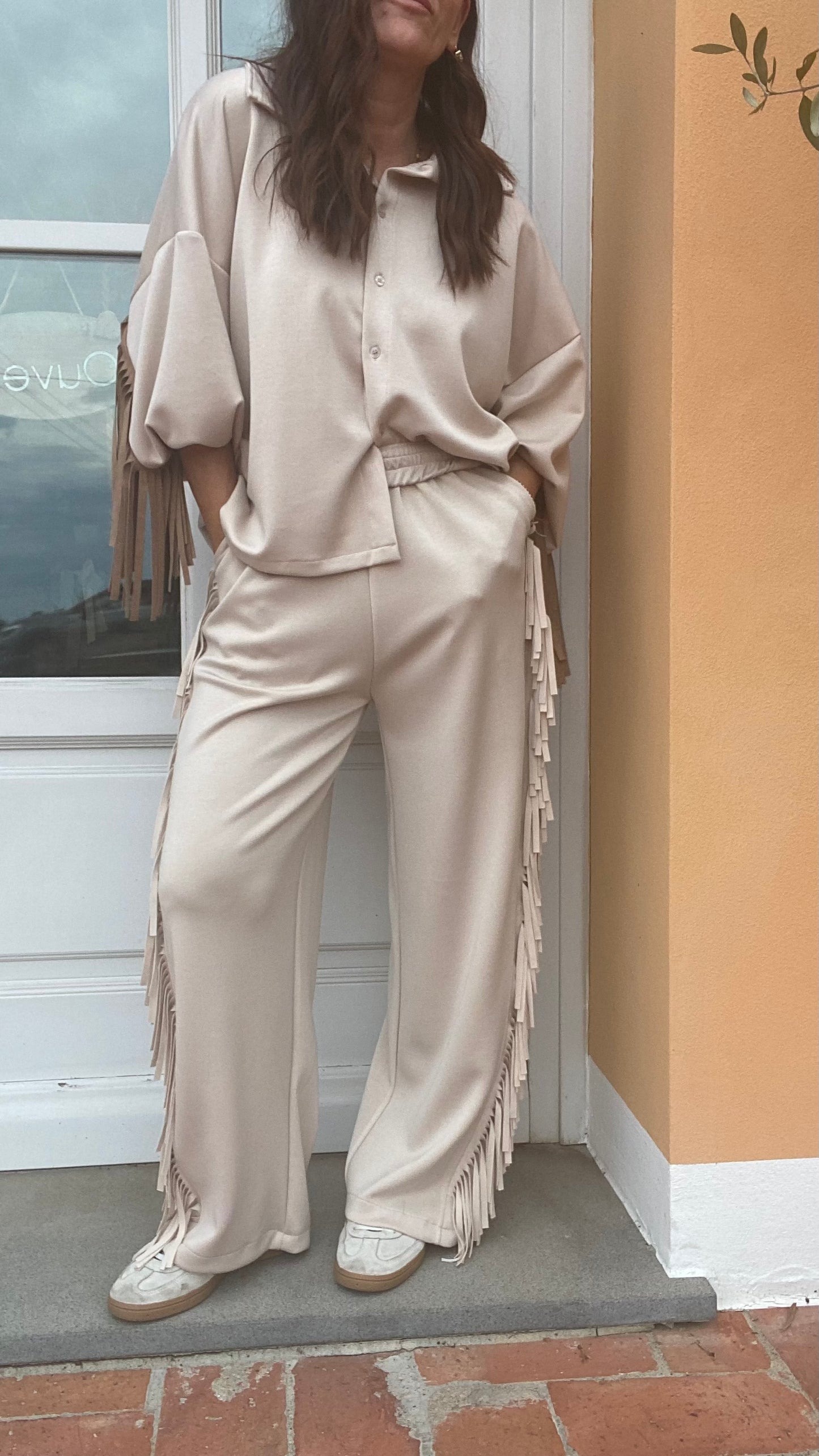 Camicia James sabbia