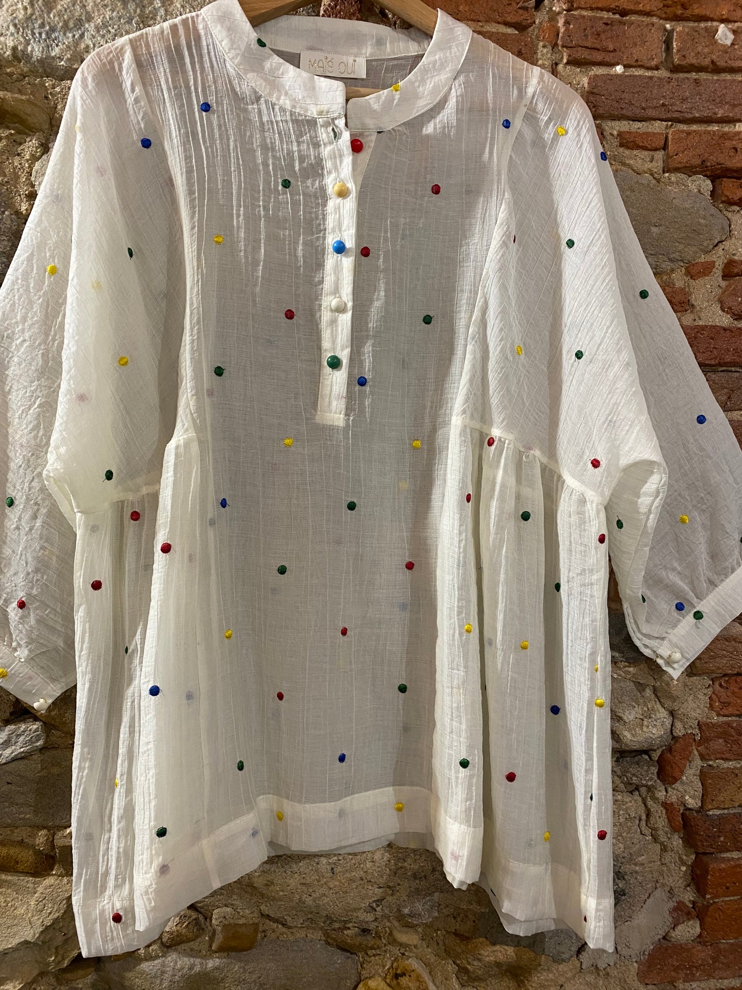 Camicia Pois multicolor