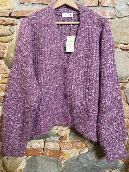 Cardigan Delfina malva