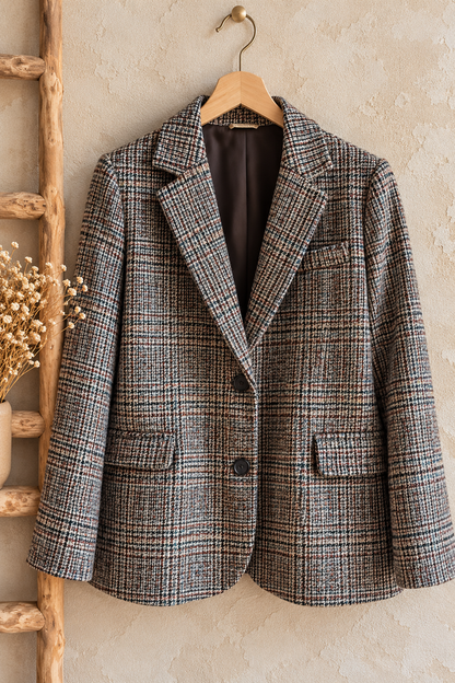 Giacca England blu bordeaux