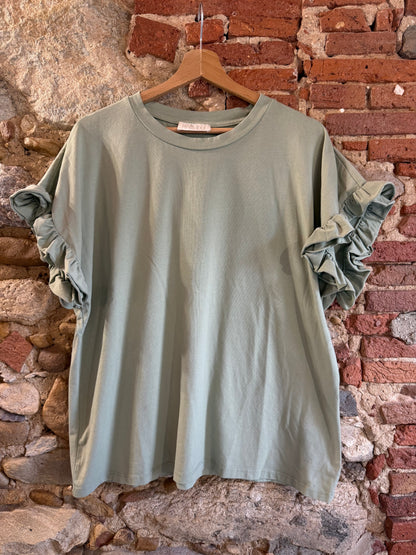 T-shirt Gioia salvia