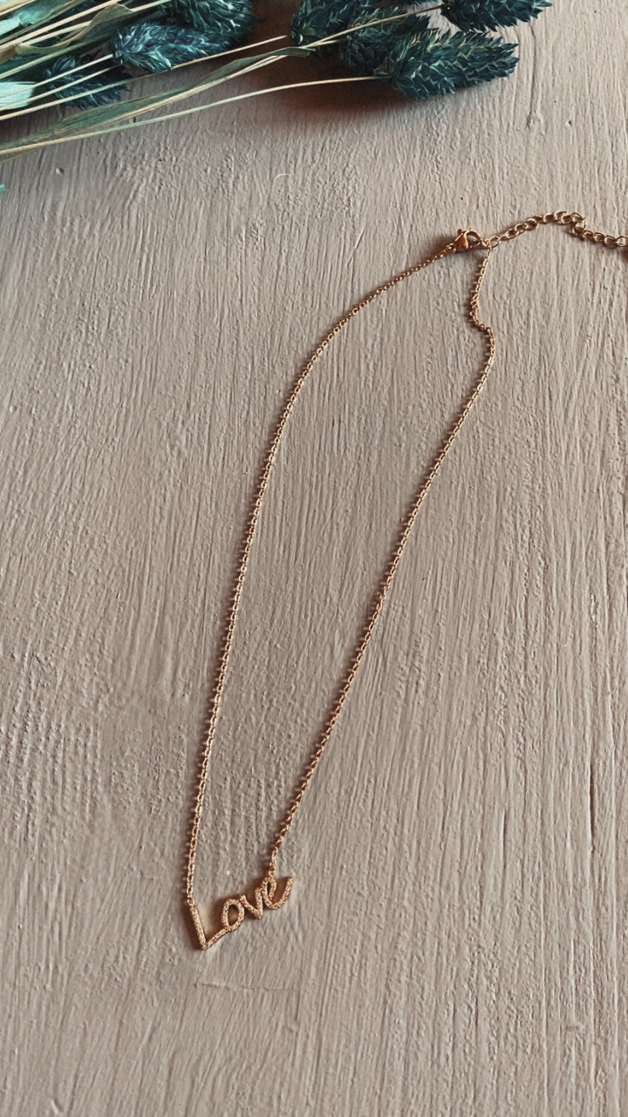 Girocollo Love gold