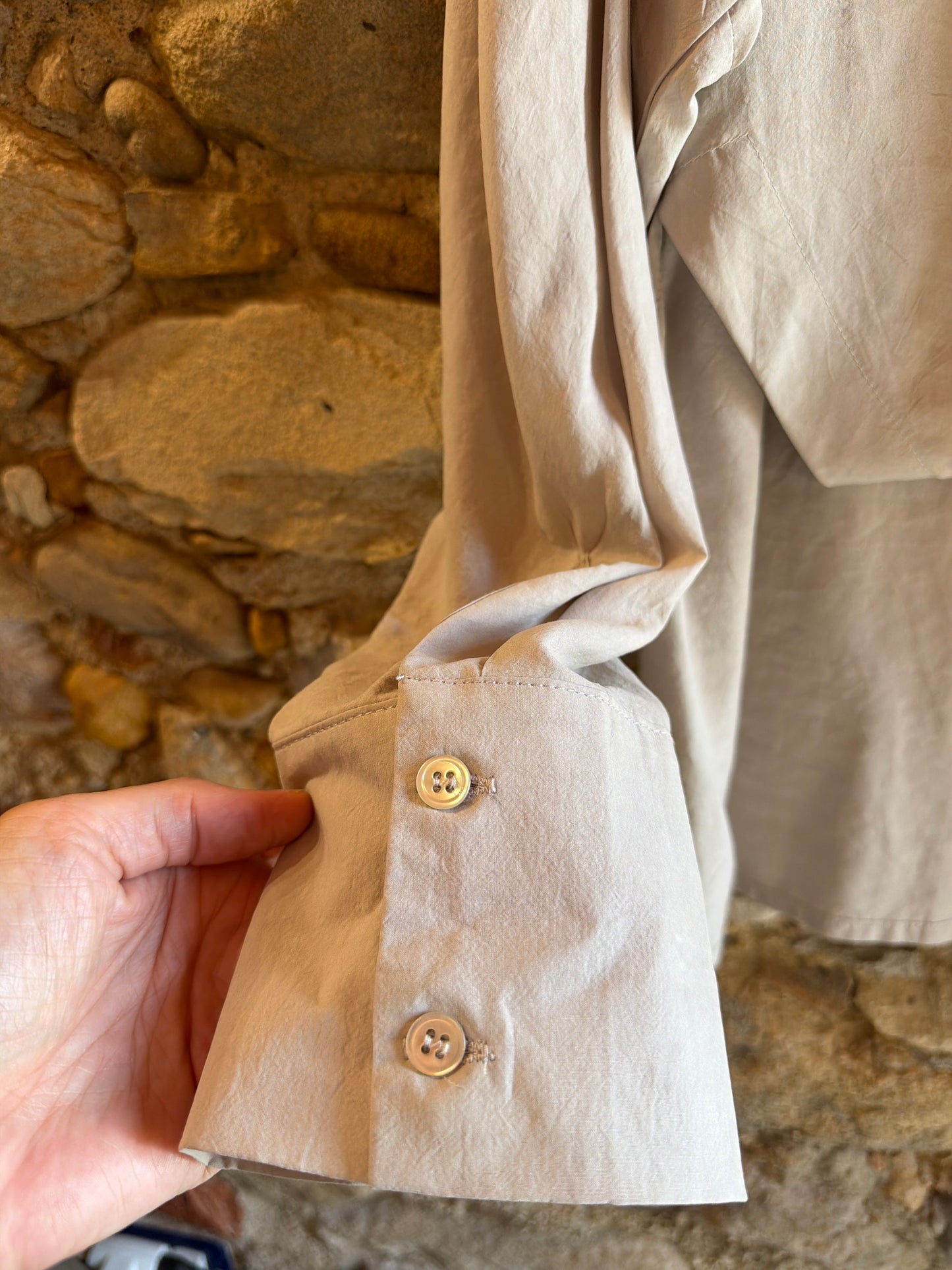 Camicia Baloon sabbia