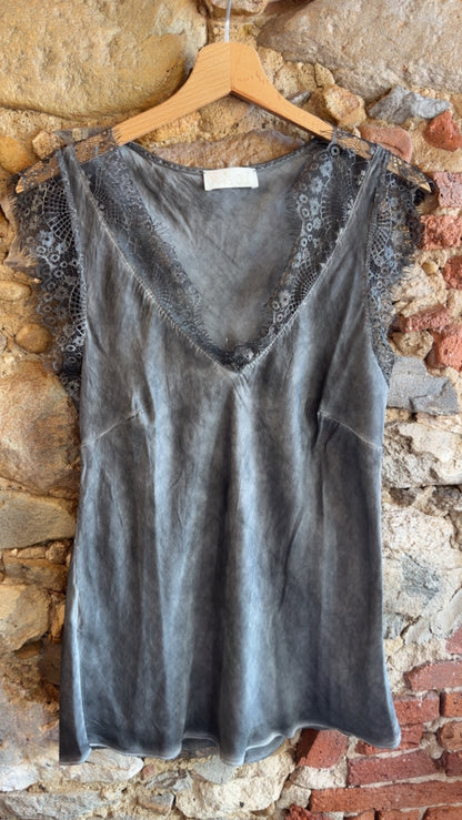 Top Goldie grey