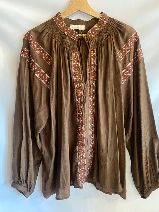 Blusa Etienne moro