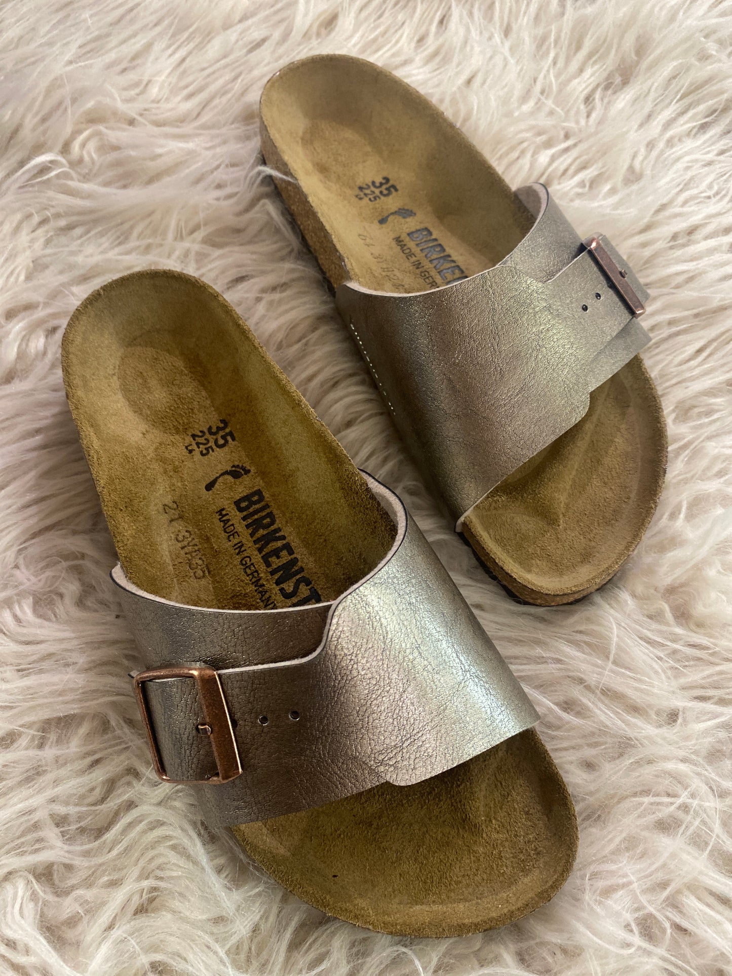 Catalina ciabatta pelle colore taupe