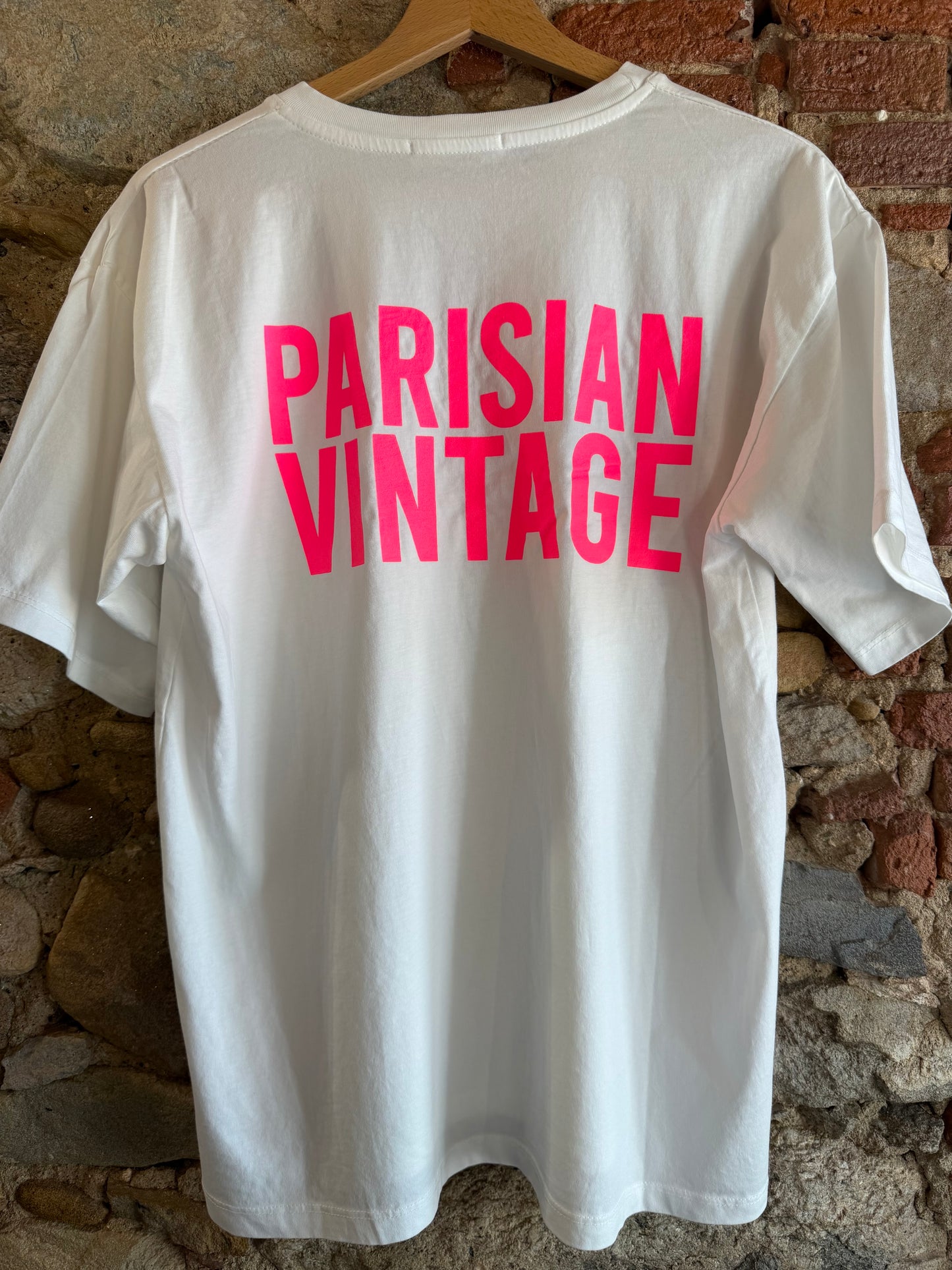 T-Shirt Parisian Vintage white
