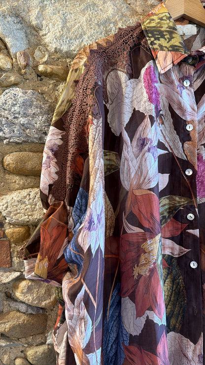 Camicia Iris brown