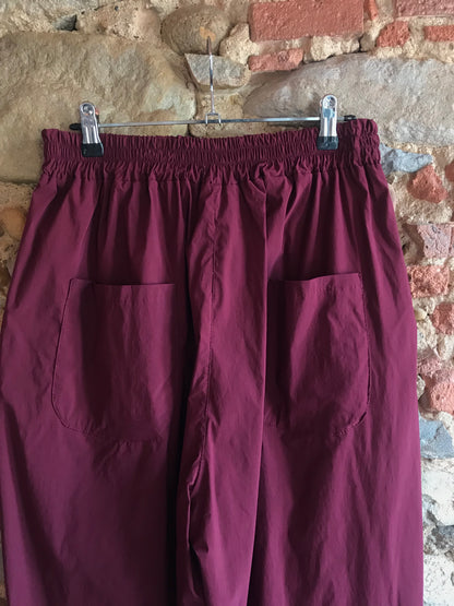 Pantalone Dani colore prugna
