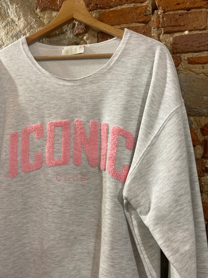 Felpa Iconic club grey