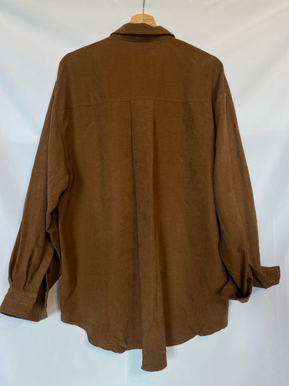 Camicia Cow tabacco