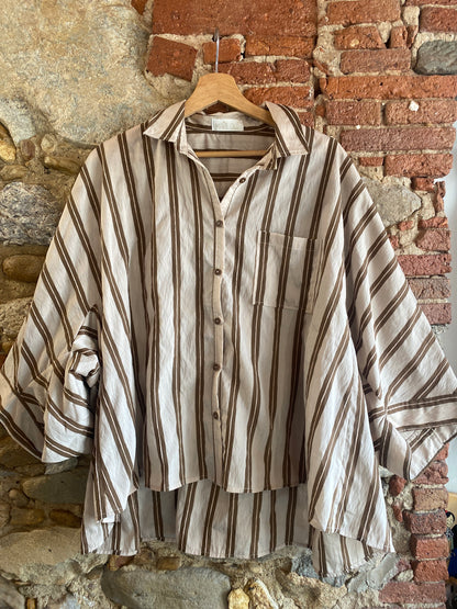 Camicia Madame Sabbia e choco